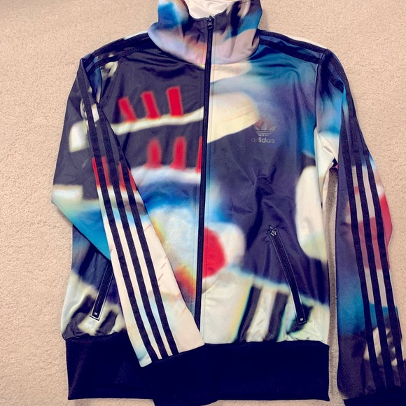 adidas Jackets & Blazers - Super unique adidas women’s track jacket! NWOT!